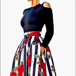 Worn once to a formal evening, dry cleaned after use comfortable and elegant.